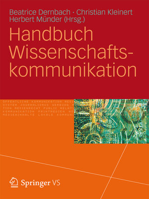 cover image of Handbuch Wissenschaftskommunikation